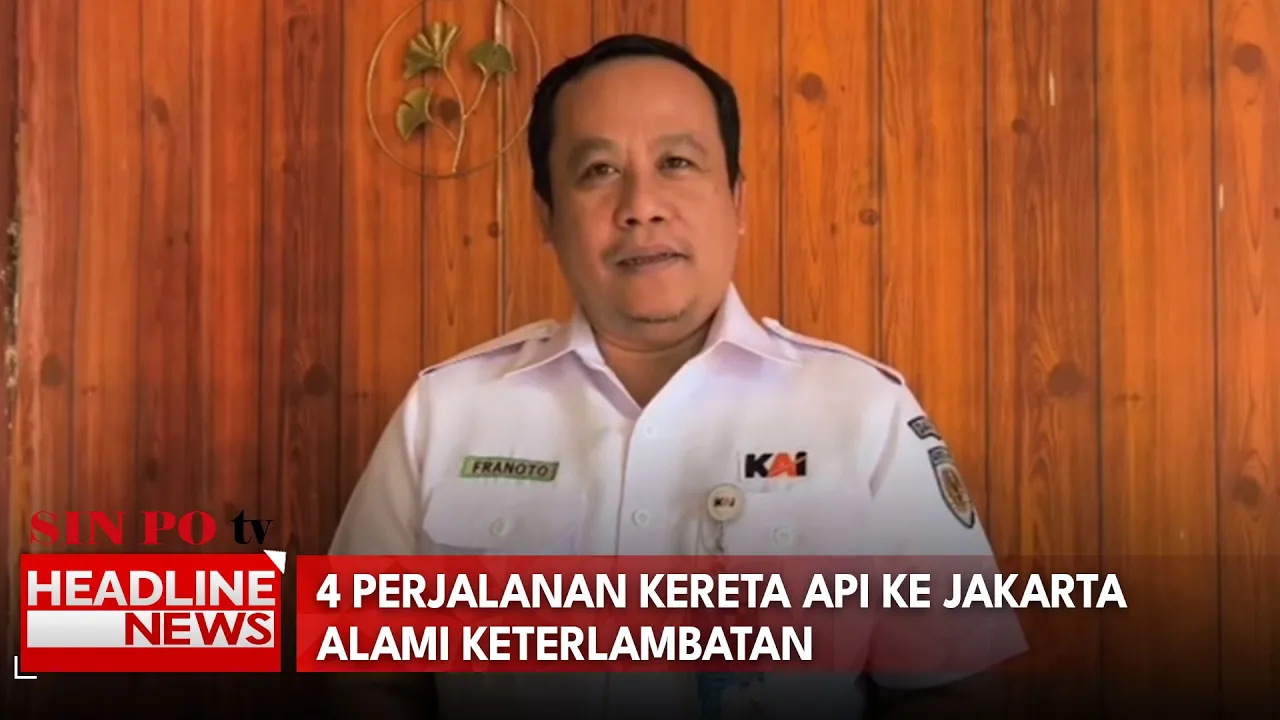 4 Perjalanan Kereta Api Ke Jakarta Alami Keterlambatan