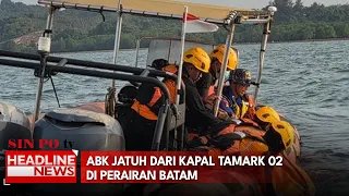 ABK Jatuh Dari Kapal Tamark 02 di Perairan Batam