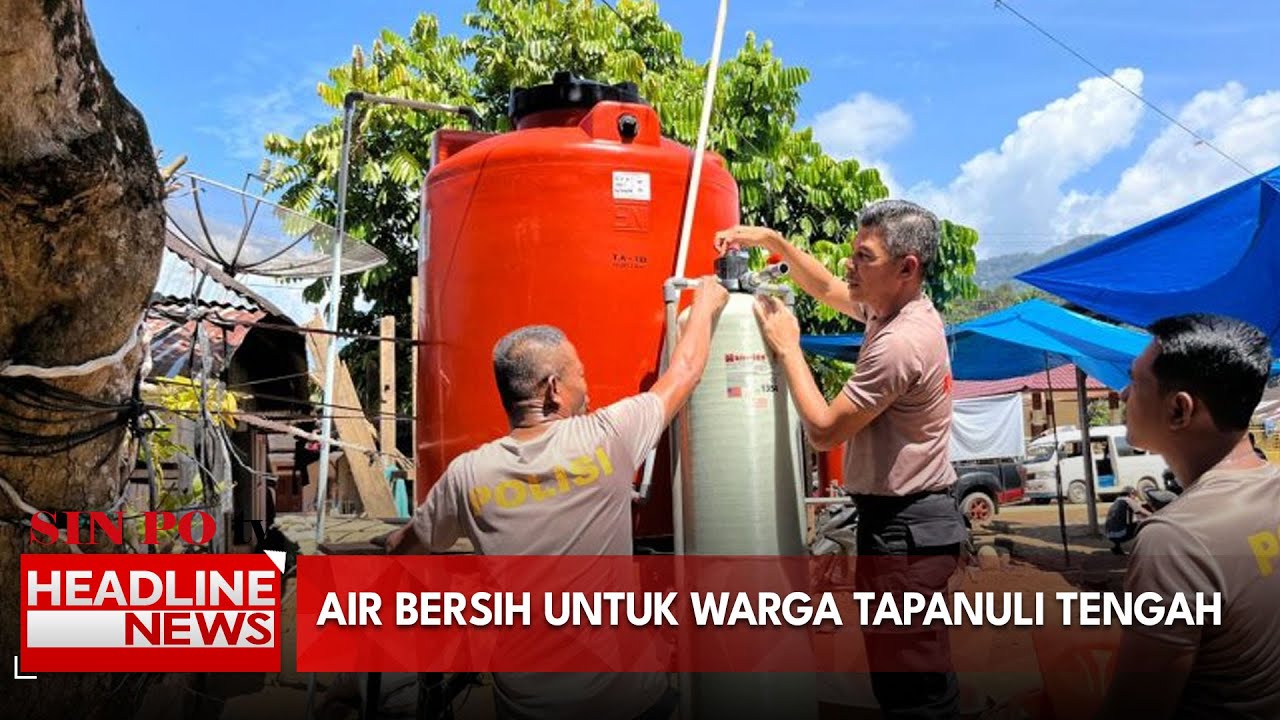 Air Bersih Untuk Warga Tapanuli Tengah