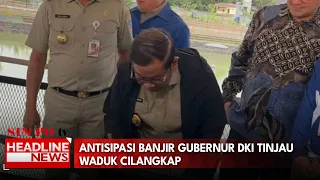 Antisipasi Banjir Gubernur Dki Tinjau Waduk Cilangkap