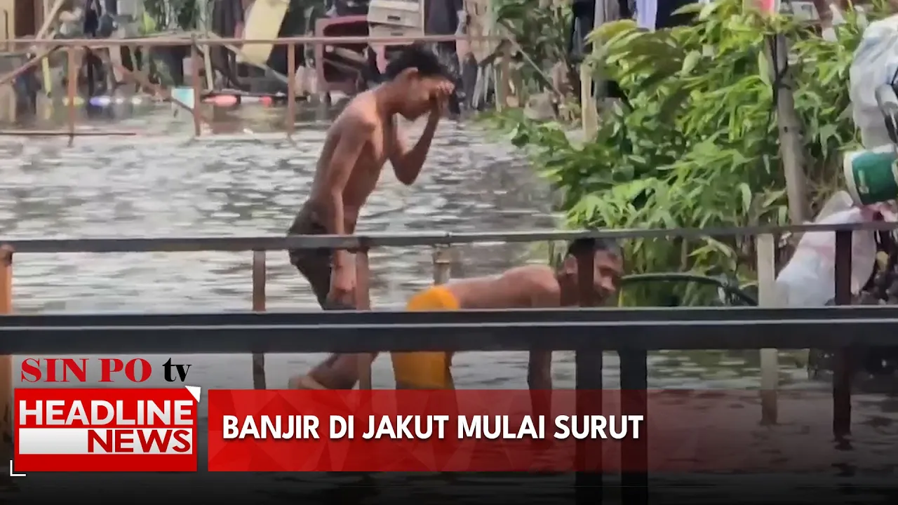 Banjir Di Jakut Mulai Surut