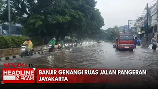 Banjir Genangi Ruas Jalan Pangeran Jayakarta
