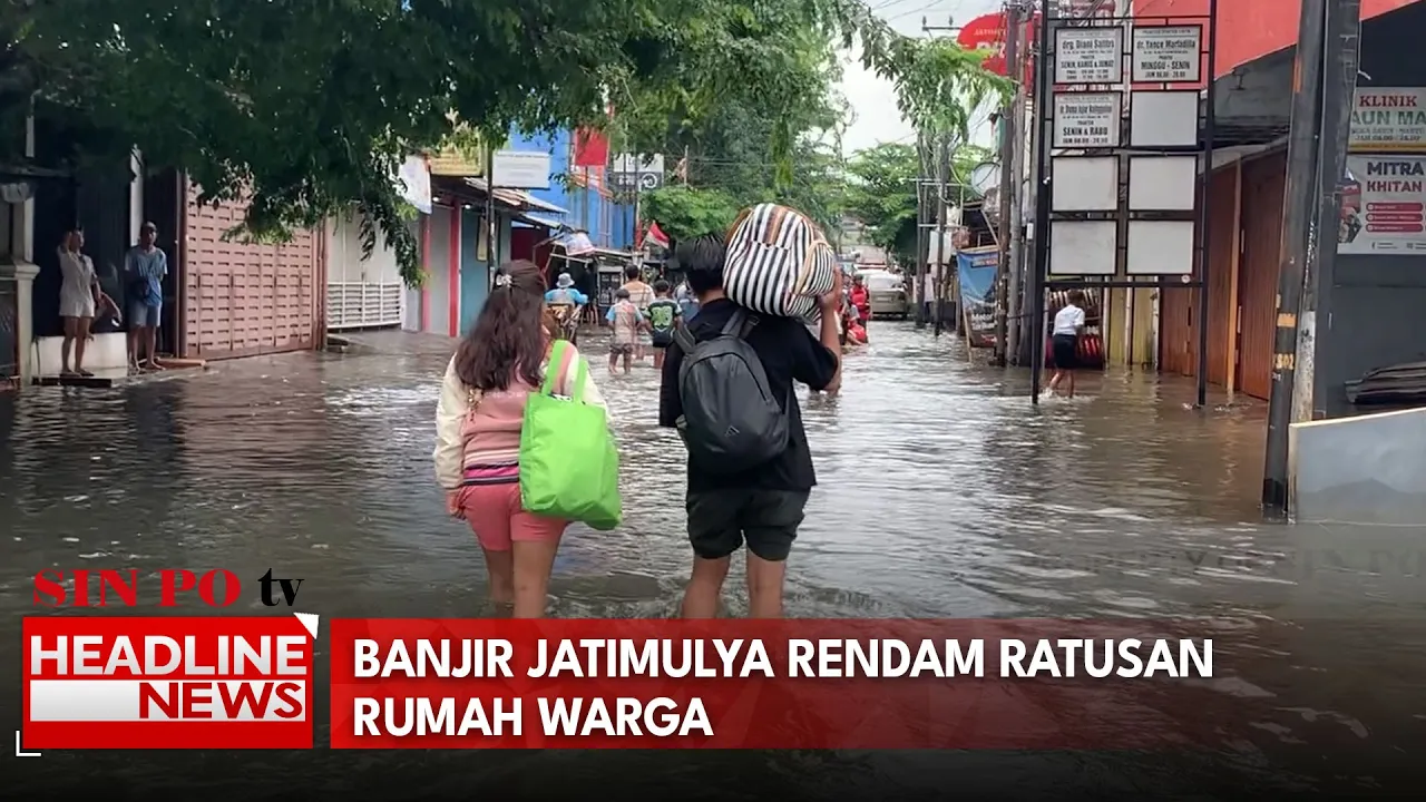Banjir Jatimulya Rendam Ratusan Rumah Warga
