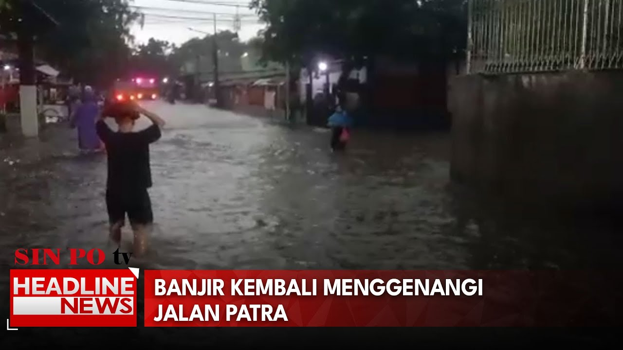 Banjir Kembali Menggenangi Jalan Patra