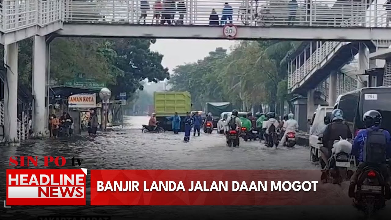Banjir Landa Jalan Daan Mogot