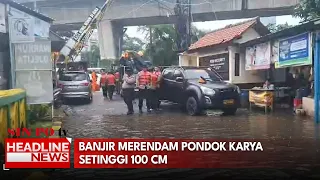 Banjir Merendam Pondok Karya Setinggi 100 Cm