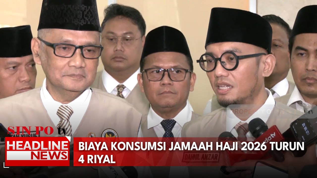 Biaya Konsumsi Jamaah Haji 2026 Turun 4 Riyal
