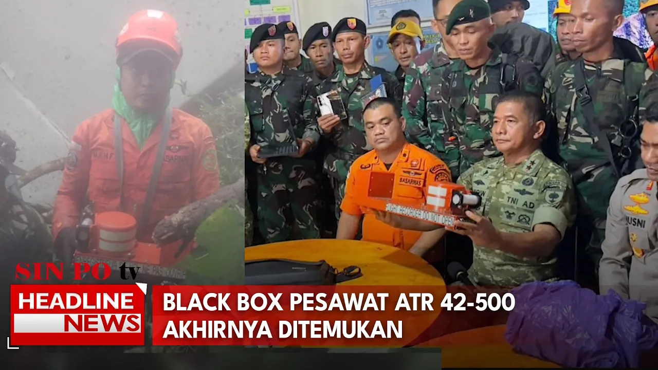 Black Box Pesawat ATR 42-500 Akhirnya Ditemukan