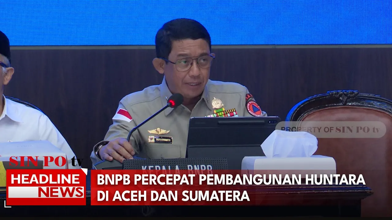 BNPB Percepat Pembangunan Huntara Di Aceh Dan Sumatera