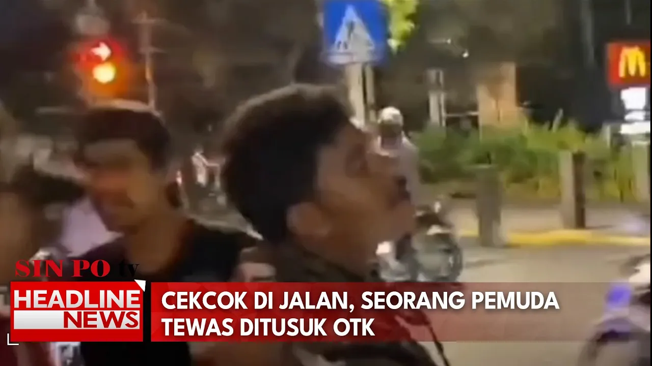 Cekcok Di Jalan, Seorang Pemuda Tewas Ditusuk OTK