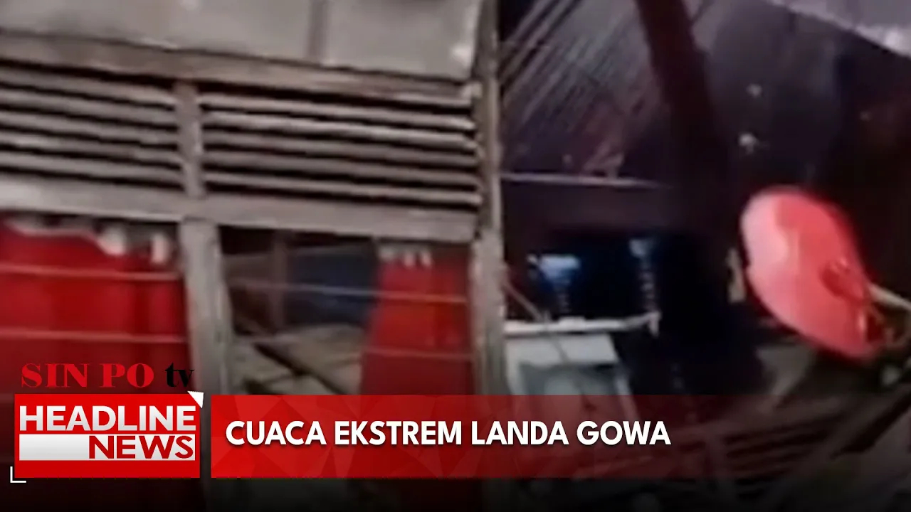 Cuaca Ekstrem Landa Gowa
