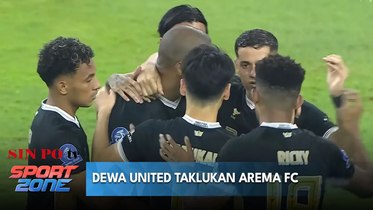 Dewa United Taklukan Arema FC