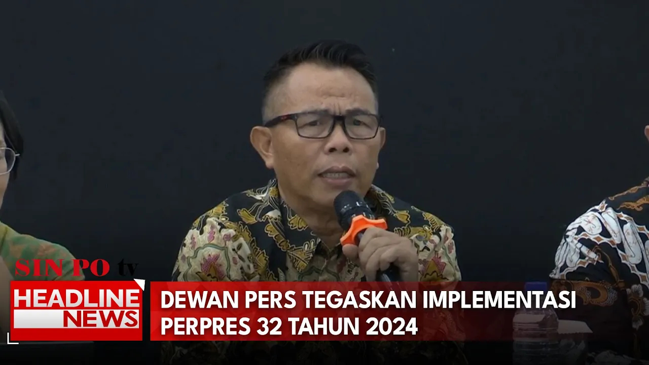Dewan Pers Tegaskan Implementasi Perpres 32 Tahun 2024
