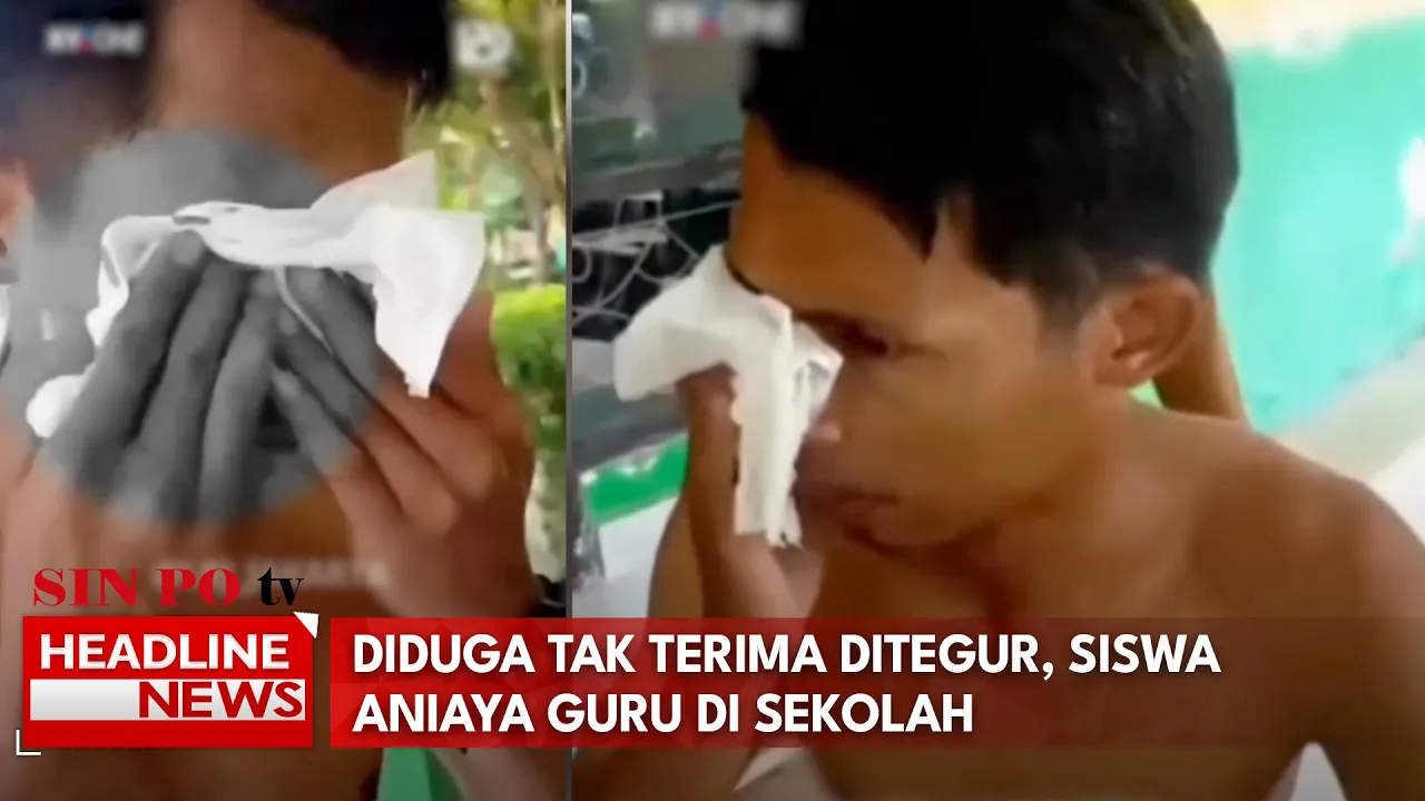 Diduga Tak Terima Ditegur, Siswa Aniaya Guru Di Sekolah