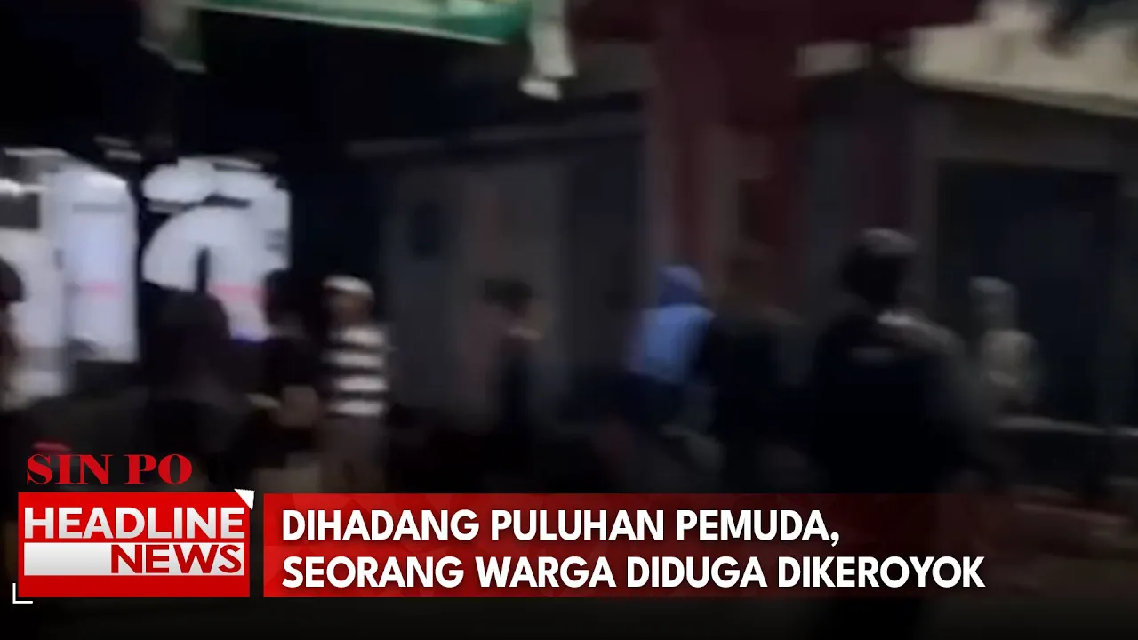 Dihadang Puluhan Pemuda, Seorang Warga Diduga Dikeroyok
