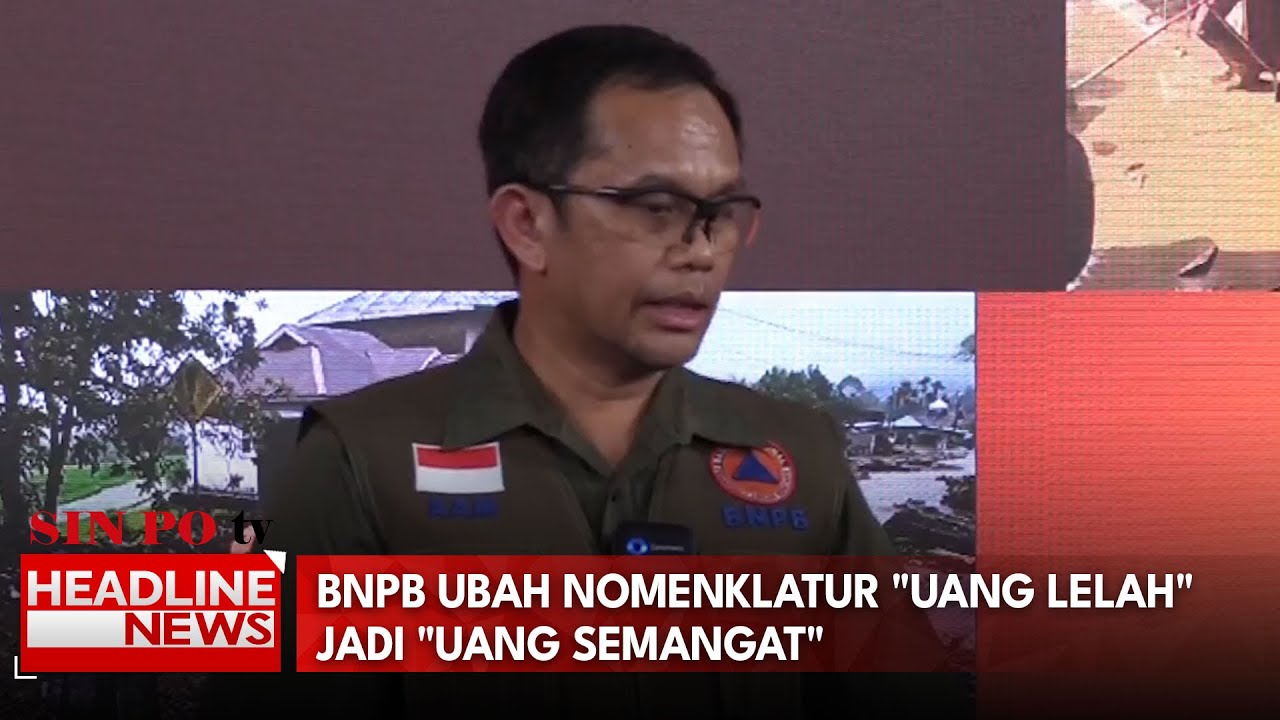 Dikoreksi Presiden Prabowo, BNPB Ubah Nomenklatur "Uang Lelah" Jadi "Uang Semangat"