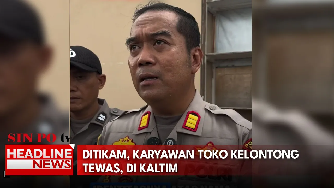 Ditikam, Karyawan Toko Kelontong Tewas, Di Kaltim
