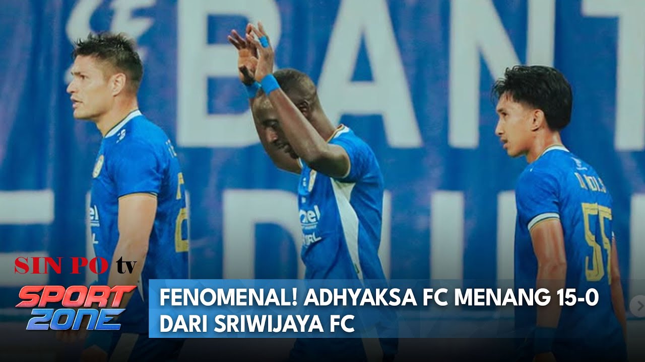 Fenomenal! Adhyaksa FC Menang 15-0 Dari Sriwijaya FC