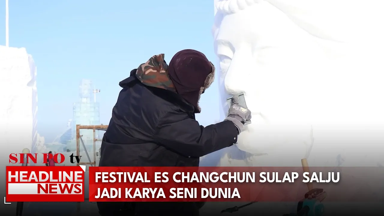 Festival Es Changchun Sulap Salju Jadi Karya Seni Dunia