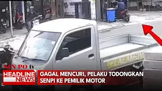 Gagal Mencuri, Pelaku Todongkan Senpi Ke Pemilik Motor