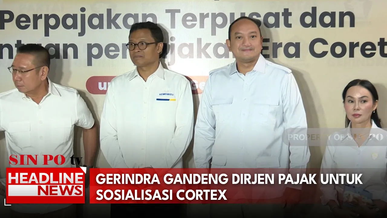 Gerindra Gandeng Dirjen Pajak Untuk Sosialisasi Cortex