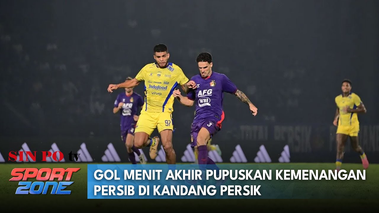 Gol Menit Akhir Pupuskan Kemenangan Persib Di Kandang Persik