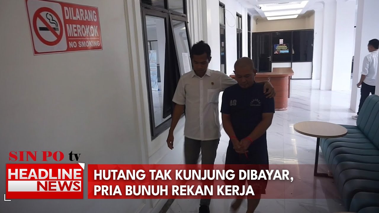 Hutang Tak Kunjung Dibayar, Pria Bunuh Rekan Kerja