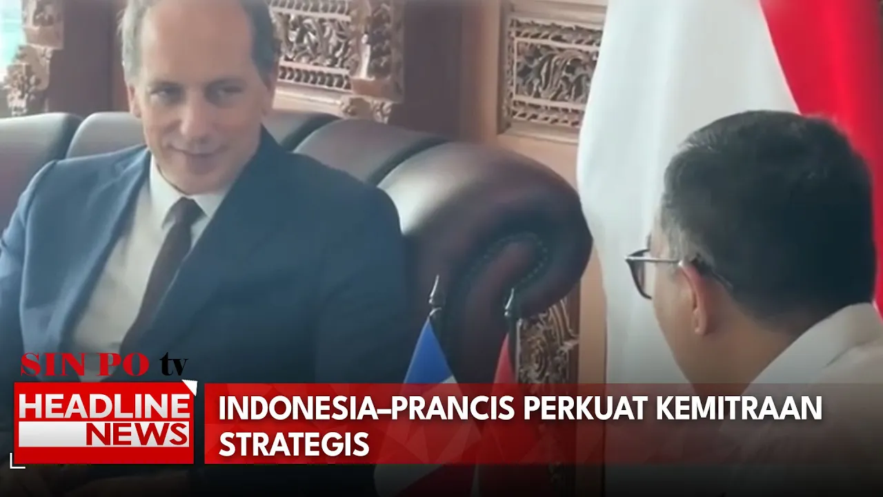 Indonesia–Prancis Perkuat Kemitraan Strategis