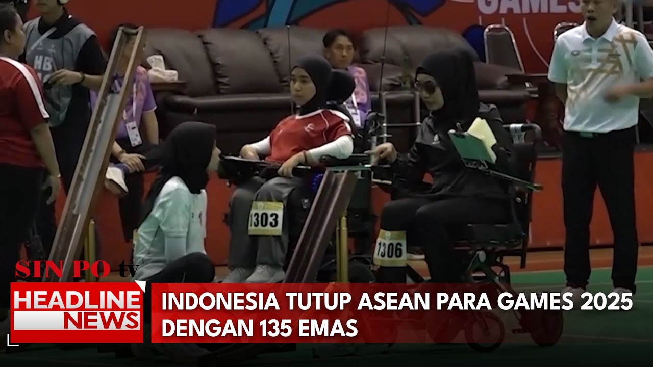 Indonesia Tutup Asean Para Games 2025 Dengan 135 Emas