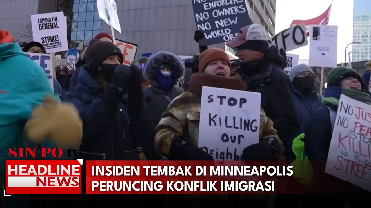 Insiden Tembak di Minneapolis Peruncing Konflik Imigrasi