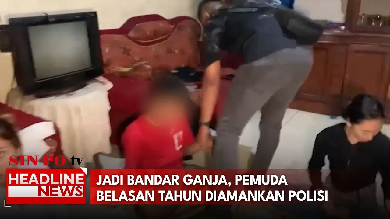 Jadi Bandar Ganja, Pemuda Belasan Tahun Diamankan Polisi