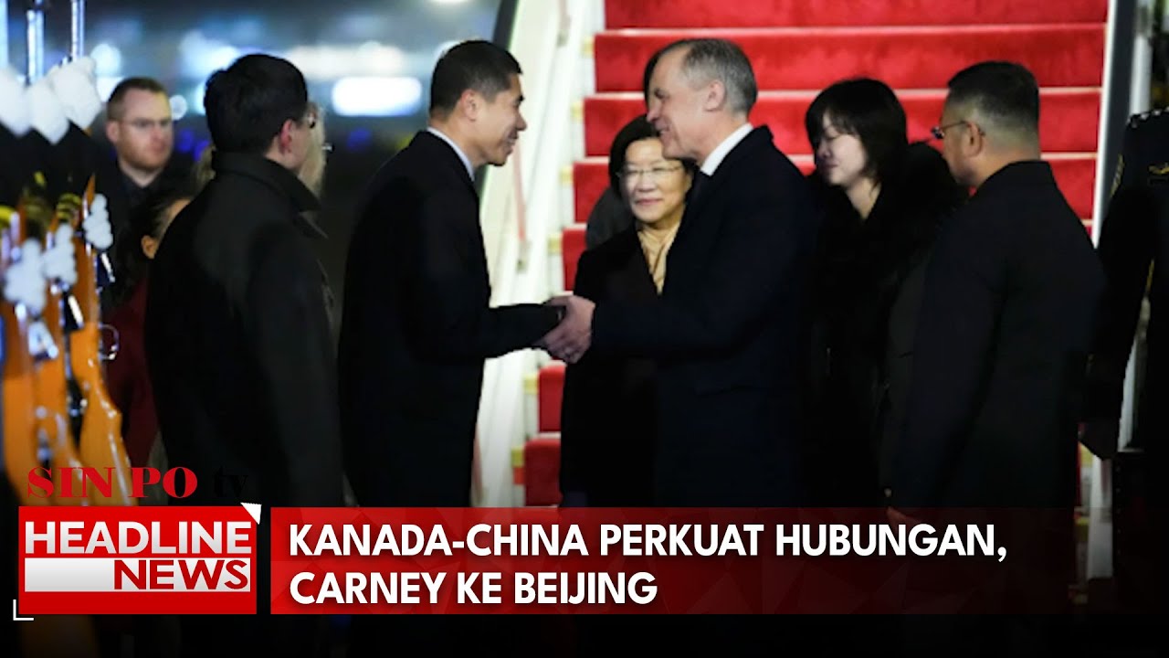 Kanada-China Perkuat Hubungan, Carney Ke Beijing