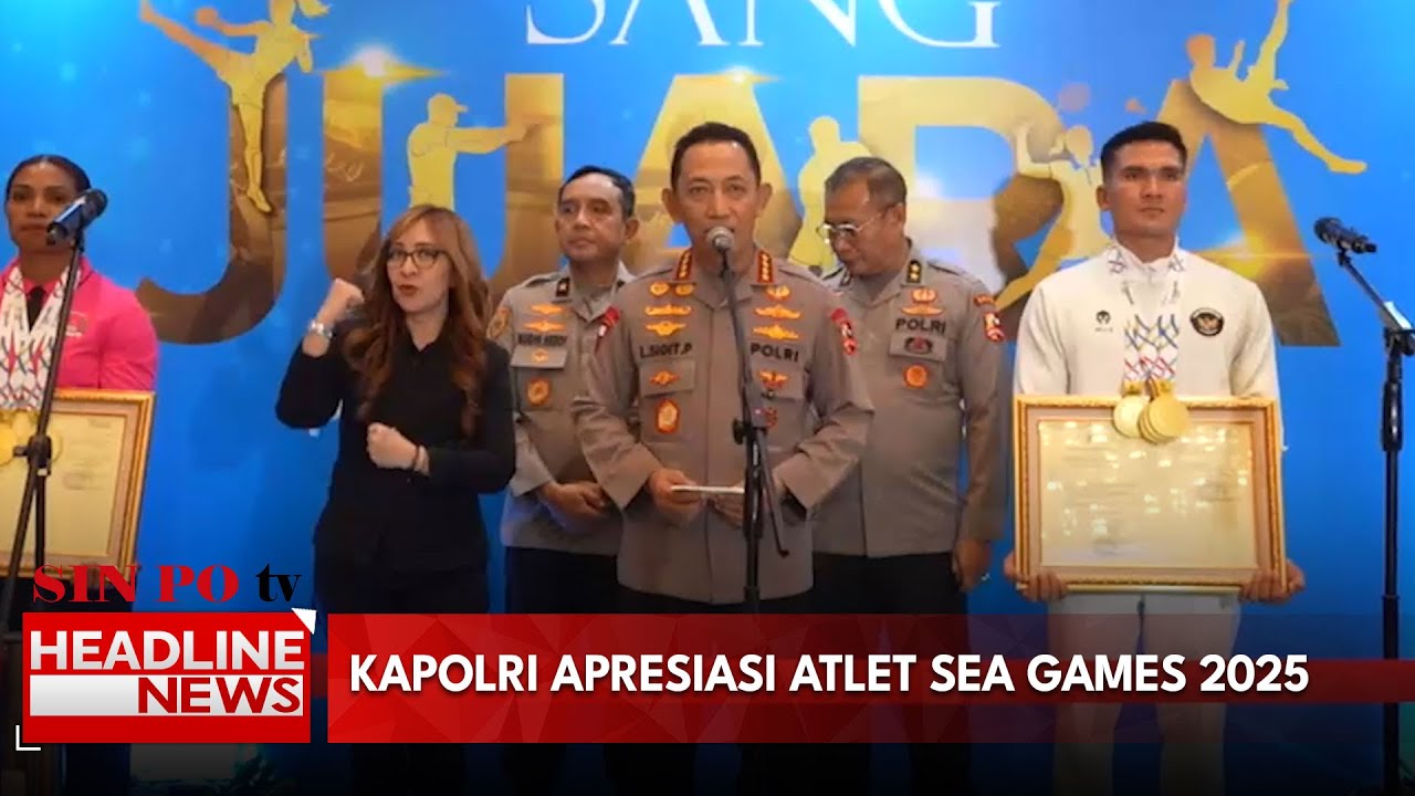 Kapolri Apresiasi Atlet Sea Games 2025