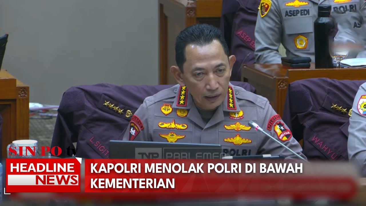 Kapolri Menolak Polri Di Bawah Kementerian