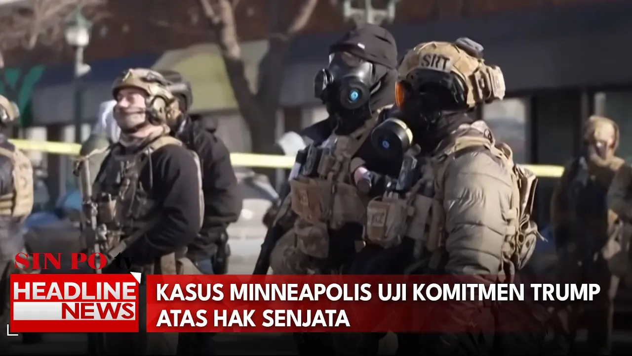 Kasus Minneapolis Uji Komitmen Trump Atas Hak Senjata