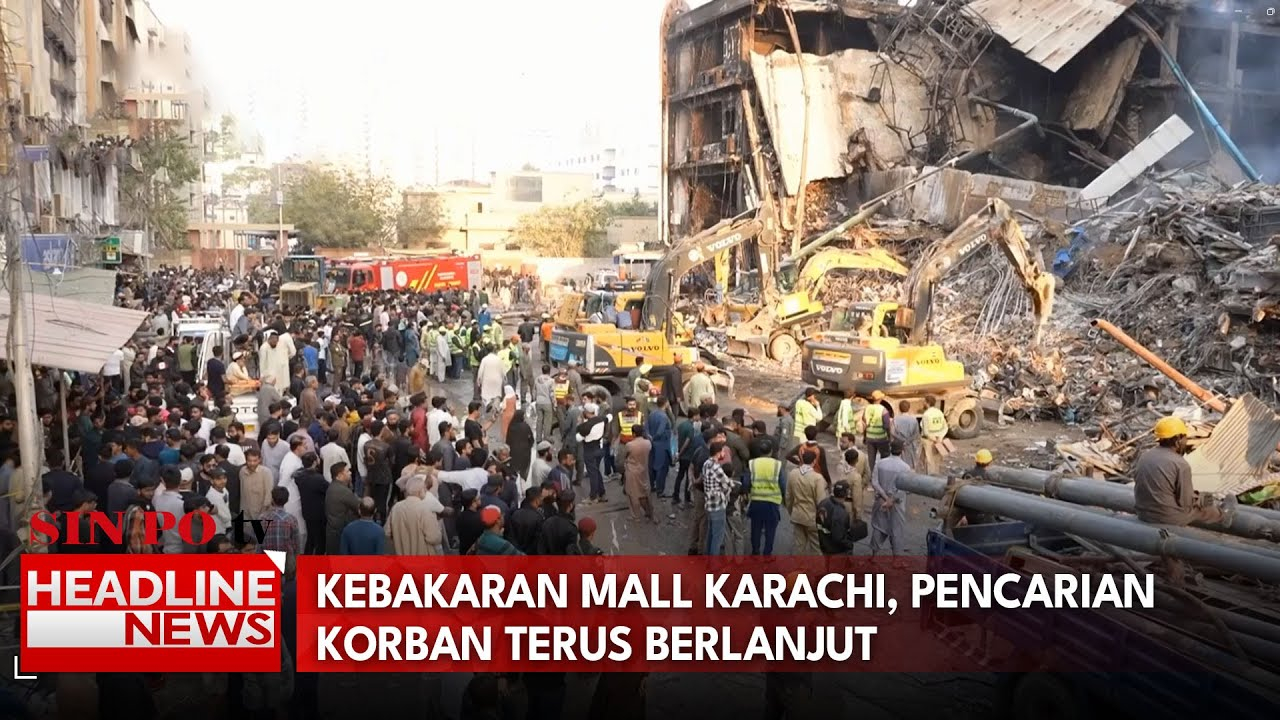 Kebakaran Mall Karachi, Pencarian Korban Terus Berlanjut