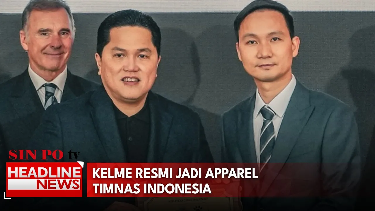 Kelme Resmi Jadi Apparel Timnas Indonesia