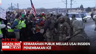 Kemarahan Publik Meluas Usai Insiden Penembakan ICE