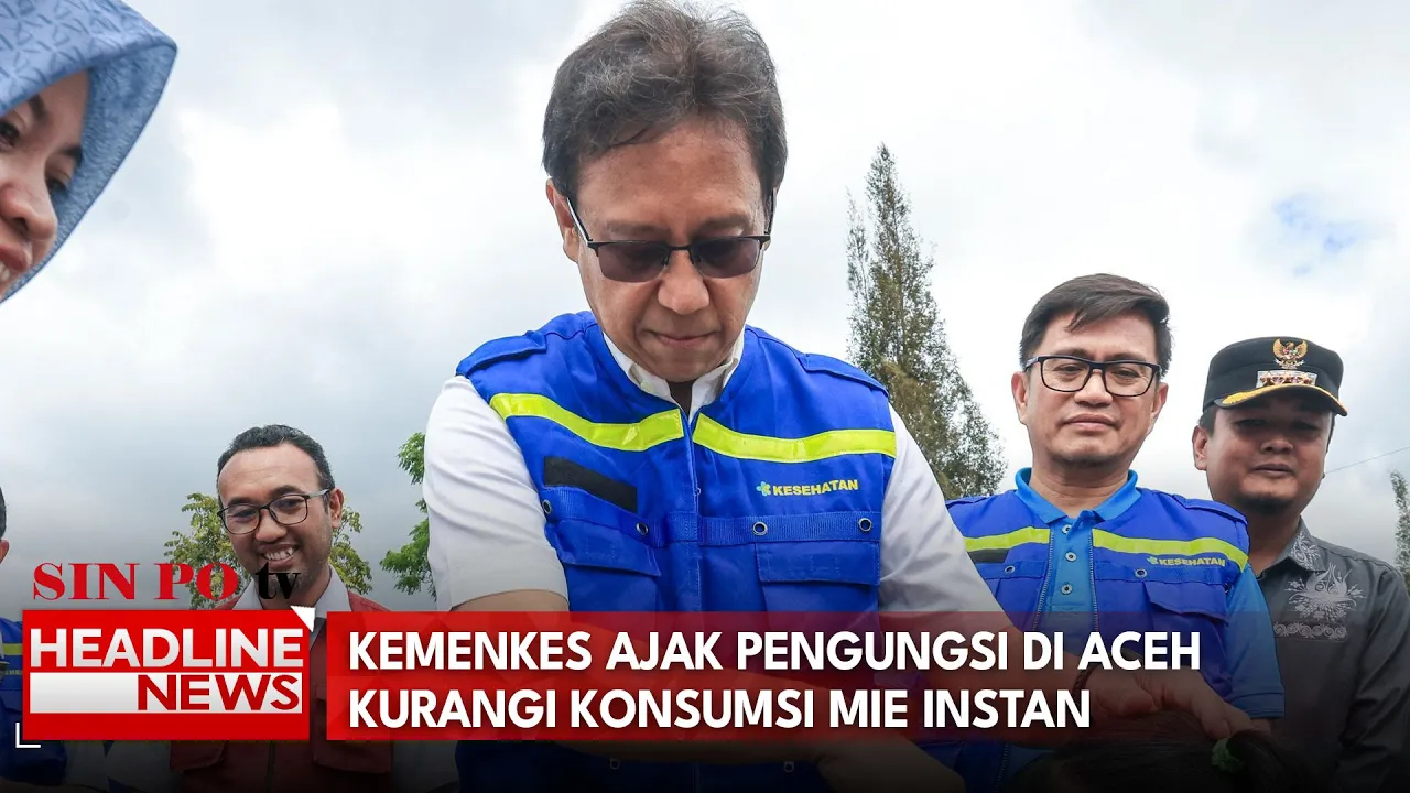 Kemenkes Ajak Pengungsi Di Aceh Kurangi Konsumsi Mie Instan
