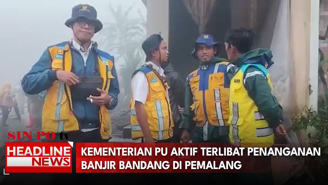 Kementerian PU Aktif Terlibat Penanganan Banjir Bandang Di Pemalang
