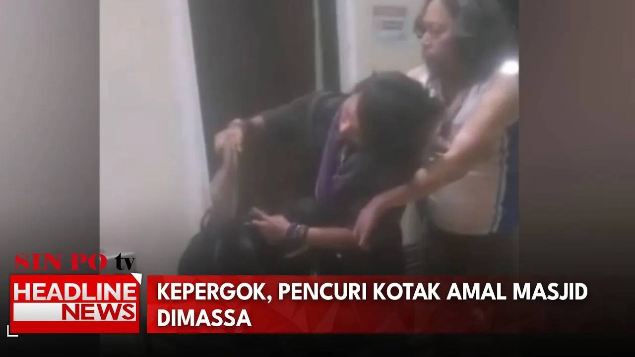 Kepergok, Pencuri Kotak Amal Masjid Dimassa