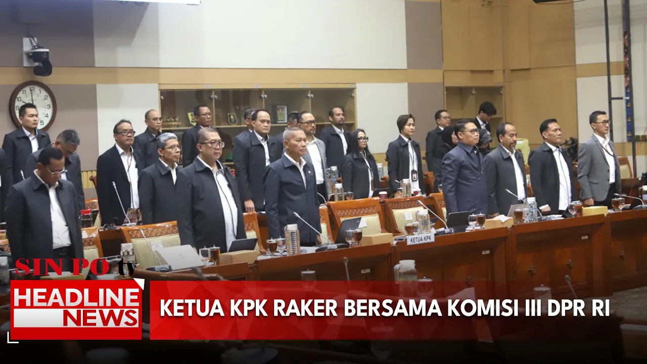 Ketua KPK Raker Bersama Komisi III DPR RI