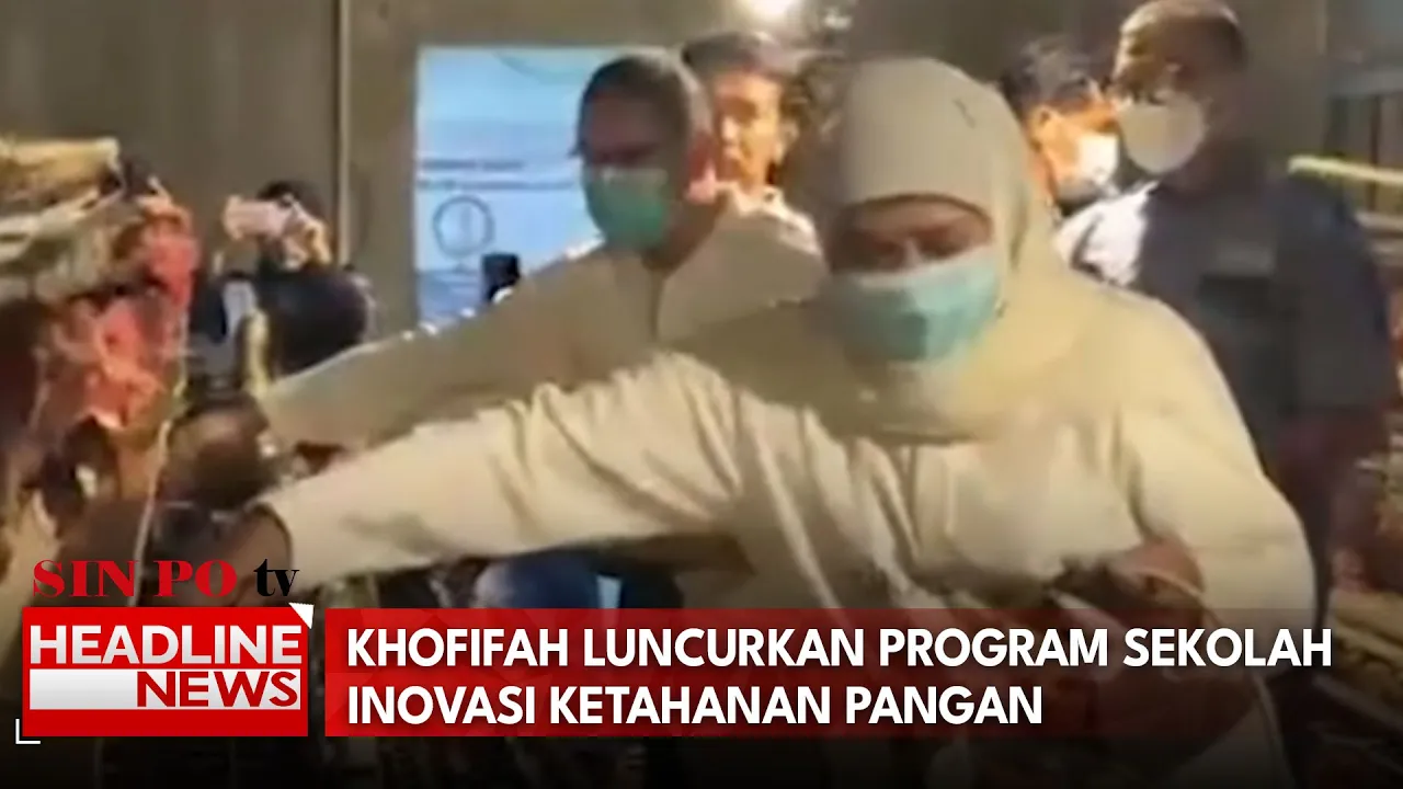 Khofifah Luncurkan Program Sekolah Inovasi Ketahanan Pangan