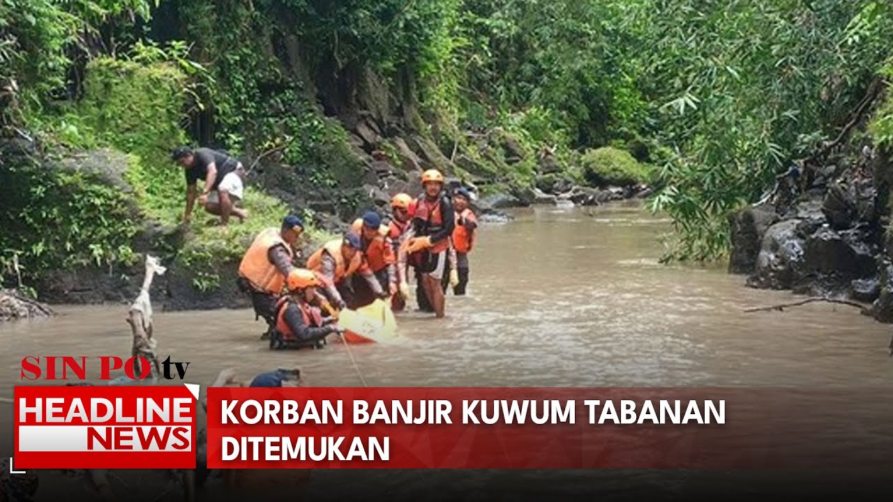 Korban Banjir Kuwum Tabanan Ditemukan