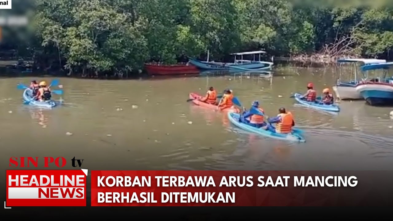 Korban Terbawa Arus Saat Mancing Berhasil Ditemukan