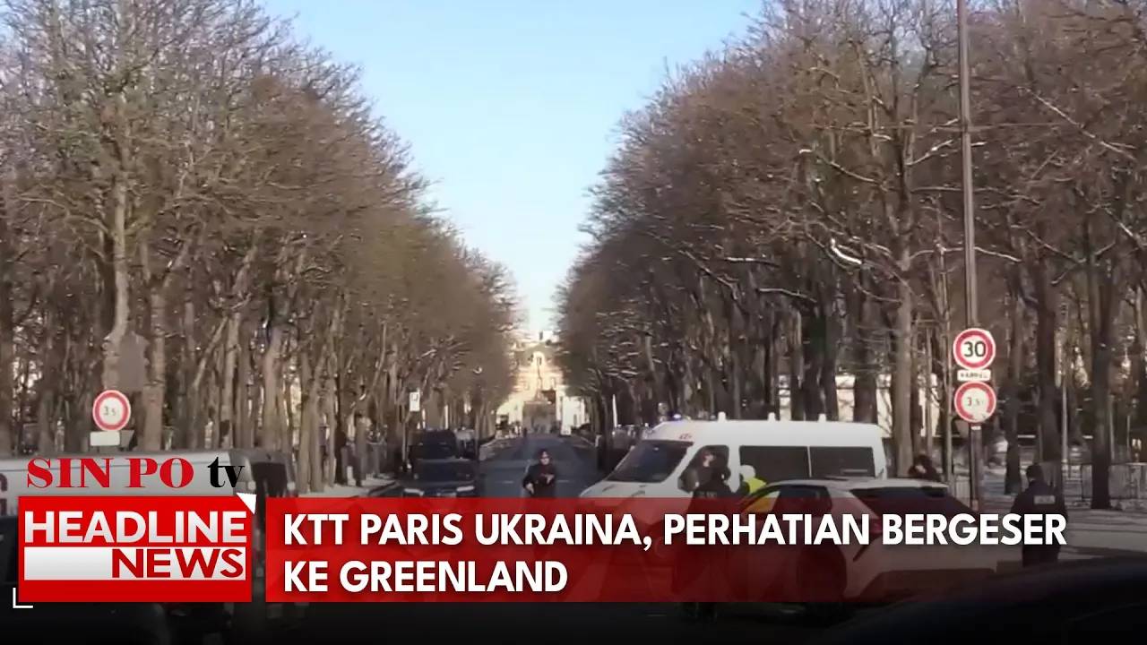 KTT Paris Ukraina, Perhatian Bergeser Ke Greenland