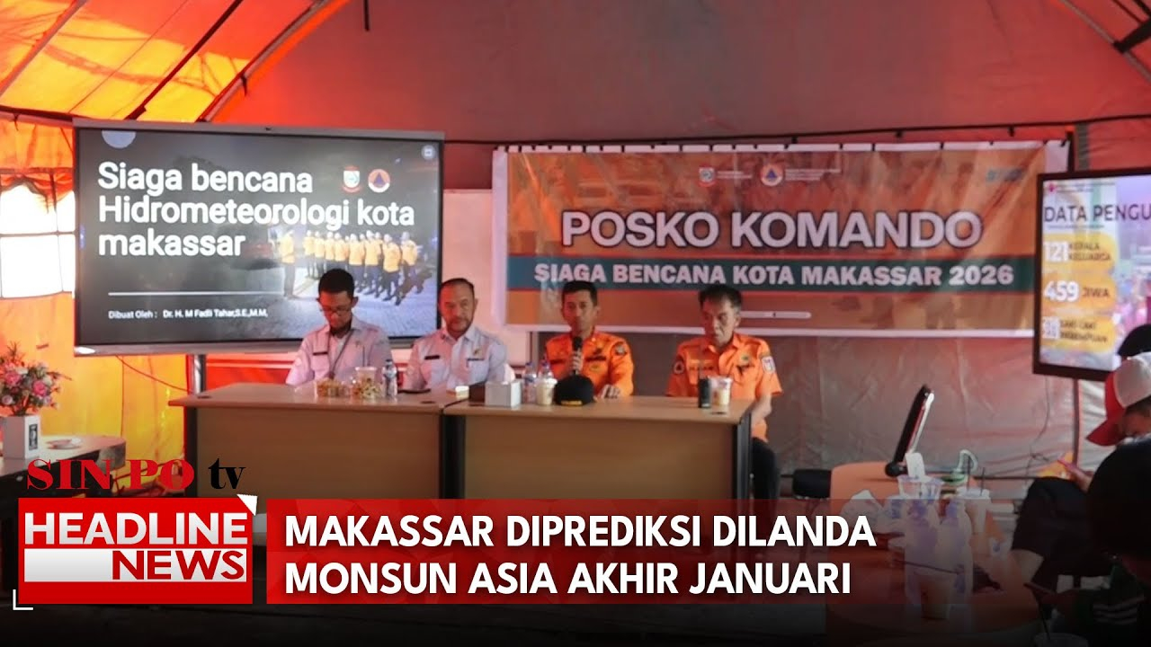 Makassar Diprediksi Dilanda Monsun Asia Akhir Januari