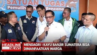 Mendagri: Kayu Banjir Sumatera Bisa Dimanfaatkan Warga