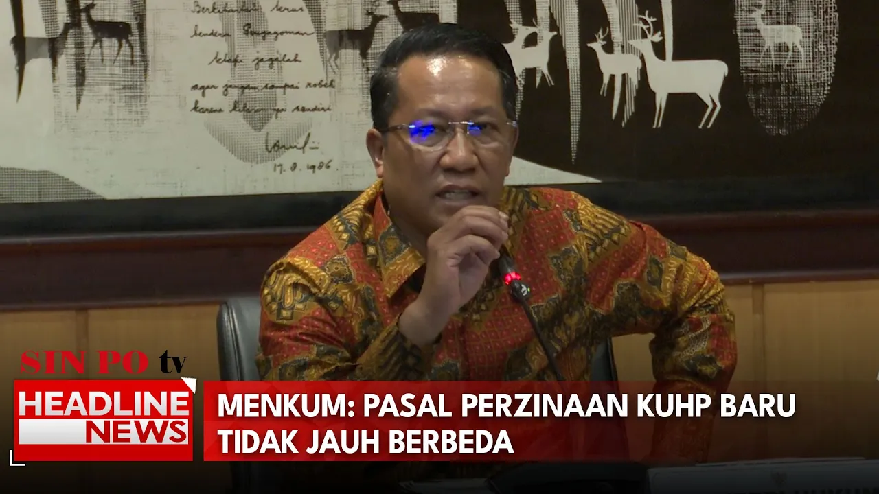 Menkum: Pasal Perzinaan Kuhp Baru Tidak Jauh Berbeda