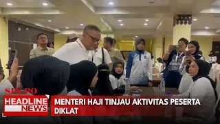 Menteri Haji Tinjau Aktivitas Peserta Diklat